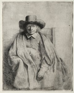 Clement de Jonghe, nyomdakereskedő, 1651. alkotó: Rembrandt van Rijn