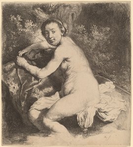 Diana a fürdőben alkotó: Rembrandt van Rijn
