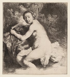 Diana a fürdőben alkotó: Rembrandt van Rijn