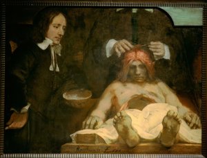 Az anatómia Dr. Johan Deijman alkotó: Rembrandt van Rijn
