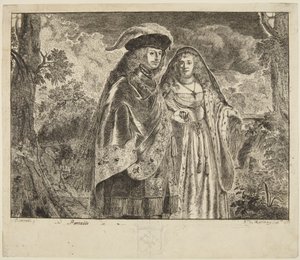 „A fehér tollú férfi”-nak nevezett alkotó: Rembrandt van Rijn