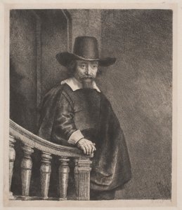 Ephraim Bonus, zsidó orvos alkotó: Rembrandt van Rijn