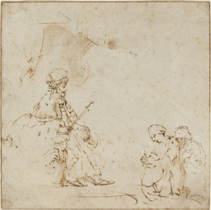 Eszter Ahasvérus előtt alkotó: Rembrandt van Rijn