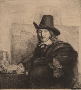 Jan Asselijn, c. 1647. alkotó: Rembrandt van Rijn