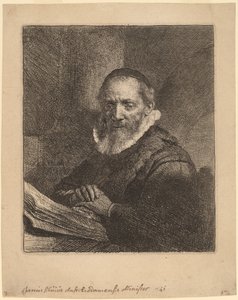 Jan Cornelisz. Sylvius alkotó: Rembrandt van Rijn