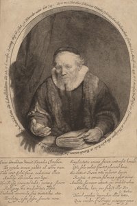 Jan Cornelisz. Sylvius, 1646. alkotó: Rembrandt van Rijn