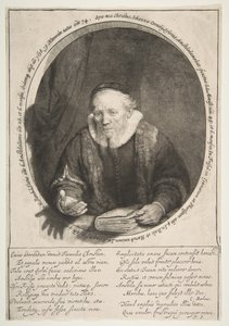 Jan Cornelisz. Sylvius, prédikátor, 1646. alkotó: Rembrandt van Rijn