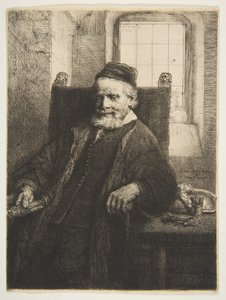 Lutma János, Goldsmith, 1656. alkotó: Rembrandt van Rijn