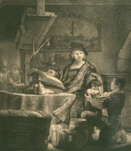 Jan Uijtenbogaert, az úgynevezett arany pikkelyes alkotó: Rembrandt van Rijn
