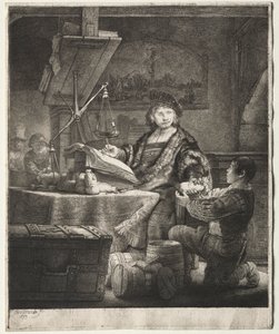 Jan Uytenbogaert alkotó: Rembrandt van Rijn
