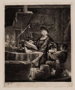 Jan Uytenbogaert, „Az aranymérleg” alkotó: Rembrandt van Rijn