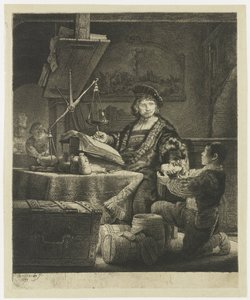 Jan Uytenbogaert, "az aranymérleg" alkotó: Rembrandt van Rijn