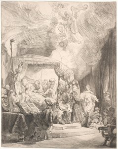 Szűz Mária halála alkotó: Rembrandt van Rijn