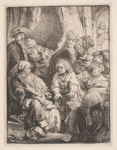 Josef elmeséli az álmait alkotó: Rembrandt van Rijn