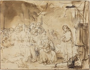 József elmeséli álmait alkotó: Rembrandt van Rijn