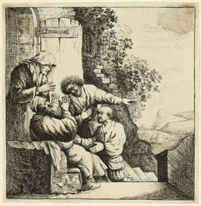József kabátját Jákobnak hozták alkotó: Rembrandt van Rijn