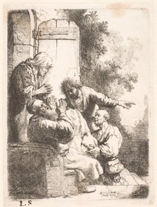 József köntösét elvitték Jákóbhoz alkotó: Rembrandt van Rijn