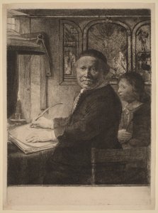 Lieven Willemsz van Coppenol: a kisebb tál alkotó: Rembrandt van Rijn
