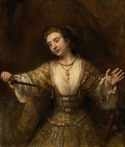 Lucretia alkotó: Rembrandt van Rijn