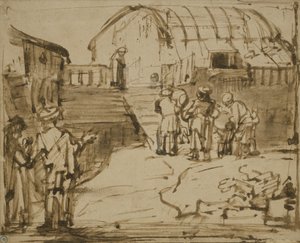 Noé bárkája, 1660 alkotó: Rembrandt van Rijn