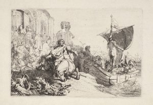 A Fortuna hajója alkotó: Rembrandt van Rijn