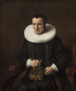 Old Lady with a Book, 1647  alkotó: Rembrandt van Rijn