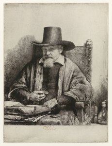 Arnold Tholinx portréja Arnout Tholinx, felügyelő alkotó: Rembrandt van Rijn