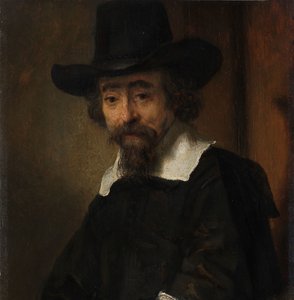 Efraim kút portréja Dr. Ephraim Well portréja alkotó: Rembrandt van Rijn