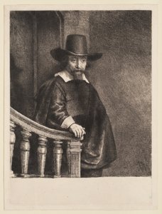 Ephraim Bueno portréja alkotó: Rembrandt van Rijn