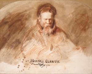 Egy öregember, Rembrandt apjának portréja, 1625-1630. alkotó: Rembrandt van Rijn