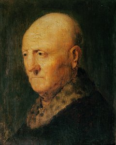 Egy öregember portréja, Hermann Gerritsz van Rijn portréja, Rembrandt apja (olaj, fa)