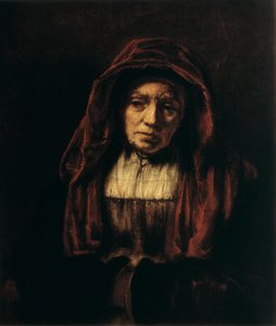 Egy öregasszony portréja, 1654 alkotó: Rembrandt van Rijn