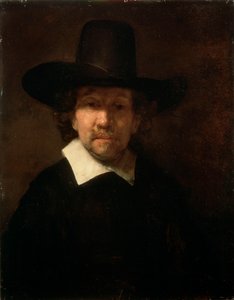 Jeremias de Decker költő portréja, 1666. alkotó: Rembrandt van Rijn