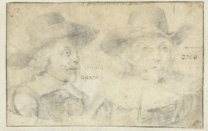 Cornelis de Graeff és Frans Banningh Cocq portréi alkotó: Rembrandt van Rijn