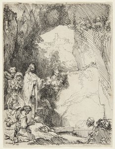 Lázár feltámasztása alkotó: Rembrandt van Rijn