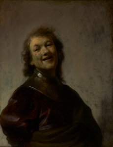 Rembrandt nevet, 1628 körül (olaj, réz)
