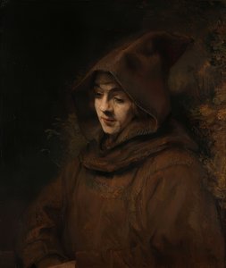 Rembrandt fia, Titus ferences szokás szerint. 1660 alkotó: Rembrandt van Rijn
