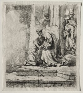 A tékozló fiú visszatérése alkotó: Rembrandt van Rijn