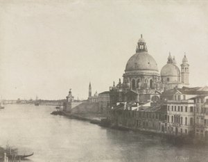 Santa Maria della Salute, Kilátás a Canal Grandére, Velence alkotó: Rembrandt van Rijn