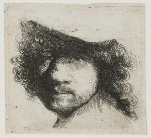 Tanulmányi lap: művészvezető alkotó: Rembrandt van Rijn