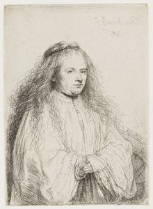 Szent Katalin ("a kis zsidó menyasszony") alkotó: Rembrandt van Rijn