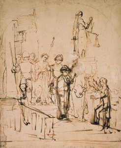 Susanna Brought to Judit, 17. század alkotó: Rembrandt van Rijn