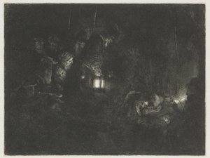 A Pásztorok imádata A pásztorok imádata: éjszakai darab alkotó: Rembrandt van Rijn