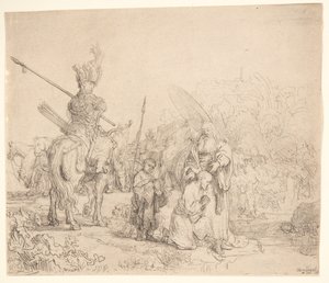 Az eunuch keresztsége alkotó: Rembrandt van Rijn