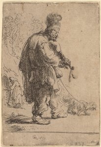 A vak hegedűs alkotó: Rembrandt van Rijn