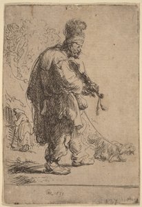 A vak hegedűs alkotó: Rembrandt van Rijn