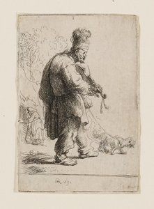 A vak hegedűs alkotó: Rembrandt van Rijn