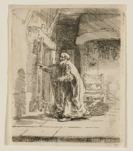 Tobit vaksága alkotó: Rembrandt van Rijn