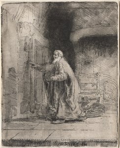 Tobit vaksága: A nagy táblakép alkotó: Rembrandt van Rijn