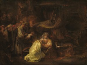 A körülmetélés, 1661. alkotó: Rembrandt van Rijn